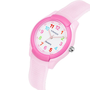 CAVIOT Kids Series Pink Analogue Wrist Watch for Boys and Girls