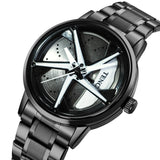 A Man Wearing Gyro Watch
