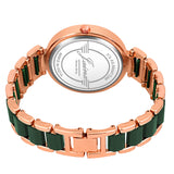 Jainx Green Stylish Bracelet Gift Set Combo with Analog Wrist Watch for Women - JGS011