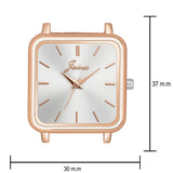 Jainx Rose Gold Stylish Bracelet Gift Set Combo with Analog Wrist Watch for Women - JGS012