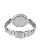 Jainx Silver Stylish Bracelet Gift Set Combo with Analog Wrist Watch for Women - JGS016
