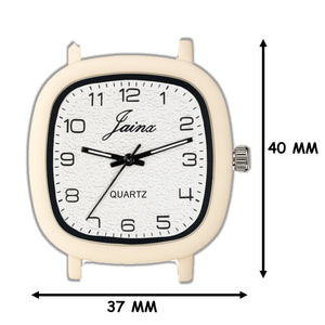 Jainx Beige Casual Kids Analog Wrist Watch for Boys and Girls