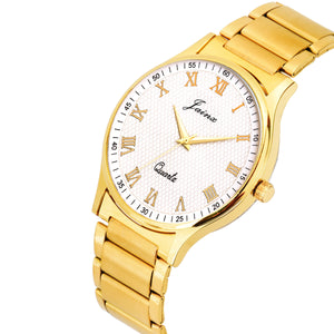 Jainx Golden Premium Analog Watch - For Men JM1136