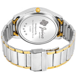 Jainx Premium Day And Date Function Golden Dial Analog Watch - For Men JM1158
