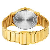 JM1192 Roman Numeral Golden Analog Watch for Men