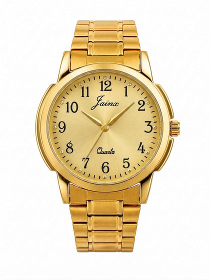 Jainx Premium Golden Chain Analog Wrist Watch for Men - JM1197