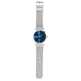 Jainx Blue Dial Steel Mesh Chain Analog Watch - For Men JM7129