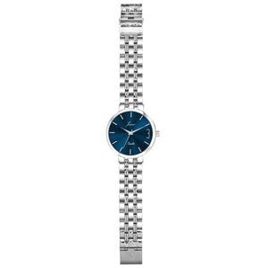 Jainx Men'S Blue Dial Analog Watch With Stainless Steel Chain - JM7139