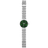 Jainx JM7140 Green Dial Stainless Steel Chain Analog Watch - For Men