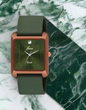 Jainx Square Shape Silicone Strap Analog Wrist Watch For Men - JM7170
