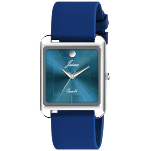 Jainx Square Shape Silicone Strap Analog Wrist Watch for Men - JM7171 - Jainx Store