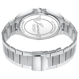 jainx Black Dial Steel Chain Analog Wrist Watch fot Men - JM7197