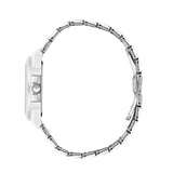 Jainx  Silver Dial Steel Chain Analog Wrist Watch for Mens - JM7205