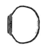 Jainx Black Steel Chain Analog Wrist Watch for Mens - JM7208