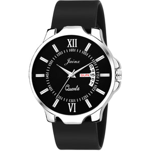 Jainx Black Silicone Gift Analog Watch - for Men JM7219