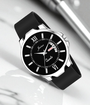 Jainx Black Silicone Gift Analog Watch - for Men JM7219
