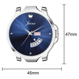 Jainx Blue Silicone Band Analog Watch - for Men JM7222