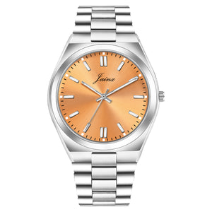 Jainx Amber Orange Stainless Steel Analog Watch - for Men JM7223