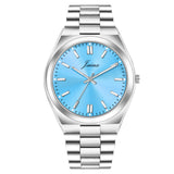 Jainx Ocean Blue Stainless Steel Analog Watch - for Men JM7224