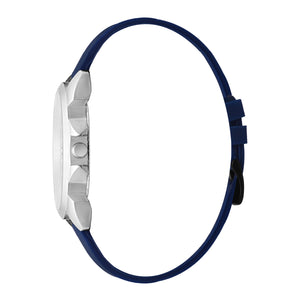 Jainx Blue Silicone Band Analog Wrist Watch for Men - JM7240