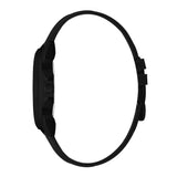 Jainx Matte Black Silicone Band Analog Wrist Watch for Men - JM7241