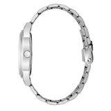 Jainx Black Minimal Dial Steel Chain Analog Wrist Watch for Men - JM7243
