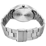 Jainx Silver Stainless Steel Chain Analog Wrist Watch for Men - JM7244