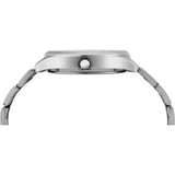 Jainx Silver Stainless Steel Chain Analog Wrist Watch for Men - JM7244