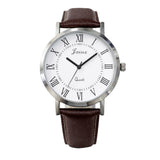 Jainx Corporate Gift Leather Strap Analog Wrist Watch for Men -JM7248