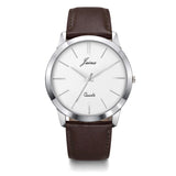 Jainx Brown Corporate Executive Gift Analog Wrist Watch for Men - JM7249