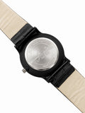 Jainx Slim Black Leather Band Analog Wrist Watch for Men - JM7267