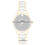 Jainx Premium Black Dial Golden Analog Watch - For Women JW1202