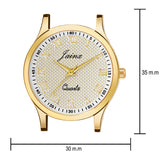Jainx Premium Golden Chain Analog Watch - For Women JW1209