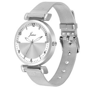 Jainx Multi-Color Dial Steel Mesh Chain Analog Watch - For Women JW690