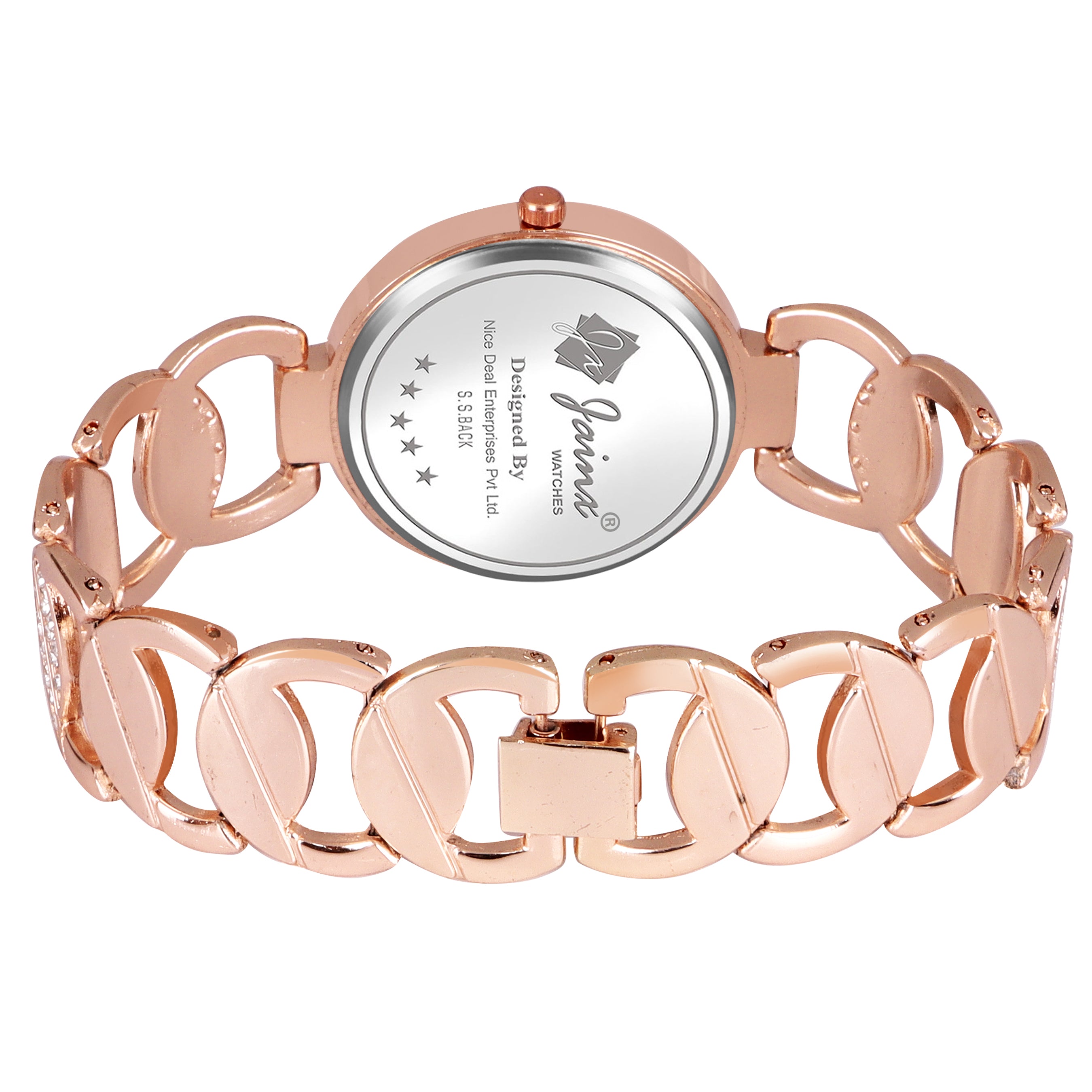 Jainx Rose Gold Bracelet Analog Watch - For Women JW8539 - Jainx Store