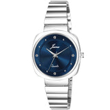 Jainx Blue Steel Chain Analog Watch - For Women JW8540