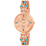 Jainx Rose Gold Bracelet Analog Wrist Watch for Women - JW8543