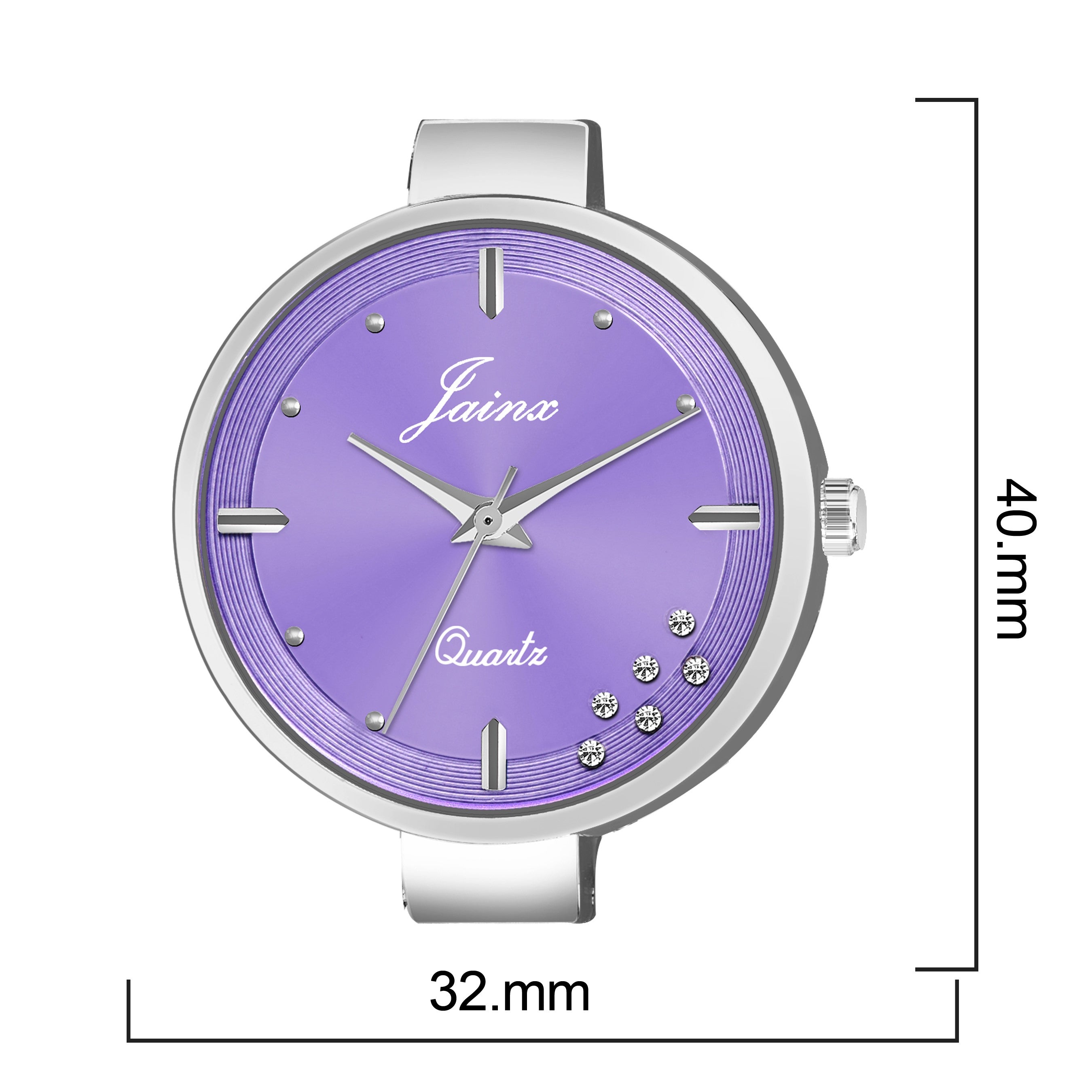 Jainx Purple Dial Bracelet Analog Wrist Watch for Women - JW8547 - Jainx Store
