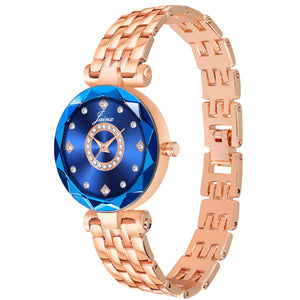 Jainx Blue Dial Bracelet Analog Watch - For Women JW8548 - Jainx Store