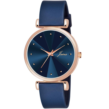 Jainx Blue Dial Silicone Band Analog Wrist Watch for Women - JW8553 - Jainx Store