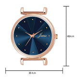 Jainx Blue Dial Silicone Band Analog Wrist Watch for Women - JW8553 - Jainx Store