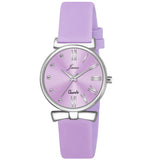 Jainx Purple Silicone Band Analog Wrist Watch for Women - JW8560 - Jainx Store