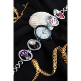 Jainx Mother Of Pearl Dial Bracelet Chain Analog Watch For Women - JW8563