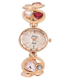 Jainx Mother Of Pearl Dial Bracelet Chain Analog Watch For Women - JW8564