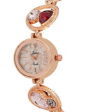 Jainx Mother Of Pearl Dial Bracelet Chain Analog Watch For Women - JW8564