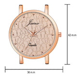 Jainx Golden Mesh Chain Analog Wrist Watch For Women - JW8566