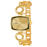 Jainx Princess Bracelet Golden Dial Analog Watch For Women - JW8586