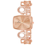 Jainx Princess Bracelet Rose Gold Dial Analog Watch For Women - JW8589