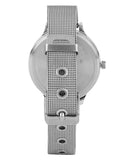 Jainx Brown Dial Mesh Steel Chain Analog Watch - For Women JW8595