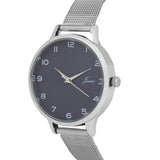 Jainx Blue Dial Mesh Steel Chain Analog Watch - For Women JM8596